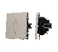 Механизм выключателя двухклавишный непроходной LED SWT-NOBE-MK02-SFPL-L-CA (230V, 10A) (Arlight, -)