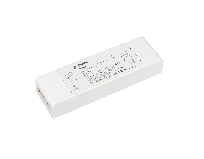 INTELLIGENT ARLIGHT Диммер SMART-PWM-105-72-RGB-MIX-PD-SUF (12-48V, 5x6A, TUYA Wi-Fi, 2.4G) (IARL, IP20 Пластик, 5 лет)