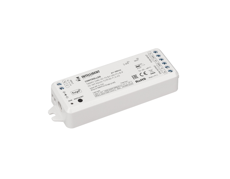 INTELLIGENT ARLIGHT Контроллер SMART-DMX-301-72-SH-DRI-PS-SUF (12-36V, Master, TUYA Wi-Fi, 2.4G) (IARL, IP20 Пластик, 5 лет)