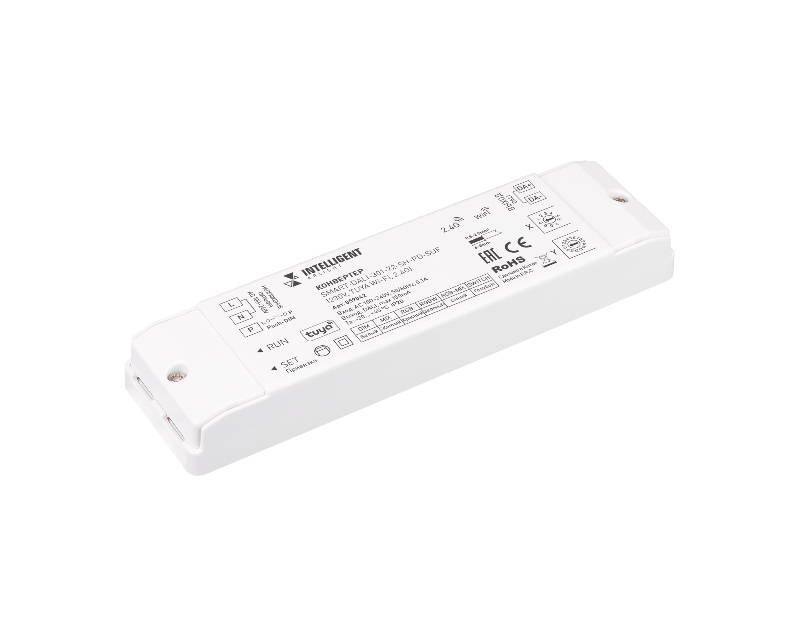 INTELLIGENT ARLIGHT Конвертер SMART-DALI-301-72-SH-PD-SUF (230V, TUYA Wi-Fi, 2.4G) (IARL, IP20 Пластик, 5 лет)