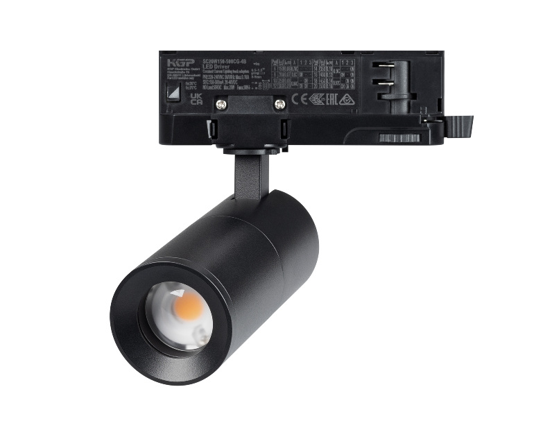 Светильник LGD-ARTEMIS-TRACK-4TR-R55-12W Warm2700 (BK, 8-80 deg, 230V, TRIAC) (Arlight, IP20 Металл, 5 лет)