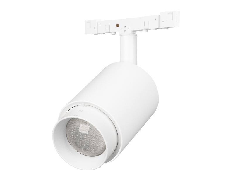 Светильник MAG-MICROCOSM-SPOT-ZOOM-R47-9W Warm3000 (WH, 15-55 deg, 24V) (Arlight, IP20 Металл, 5 лет)