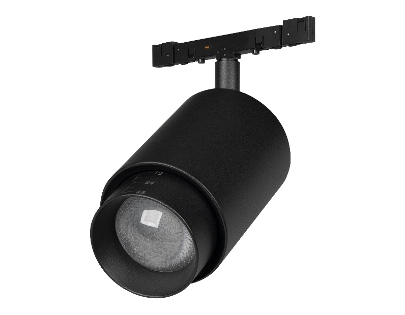 Светильник MAG-MICROCOSM-SPOT-ZOOM-R59-12W Warm3000 (BK, 20-60 deg, 24V) (Arlight, IP20 Металл, 5 лет)