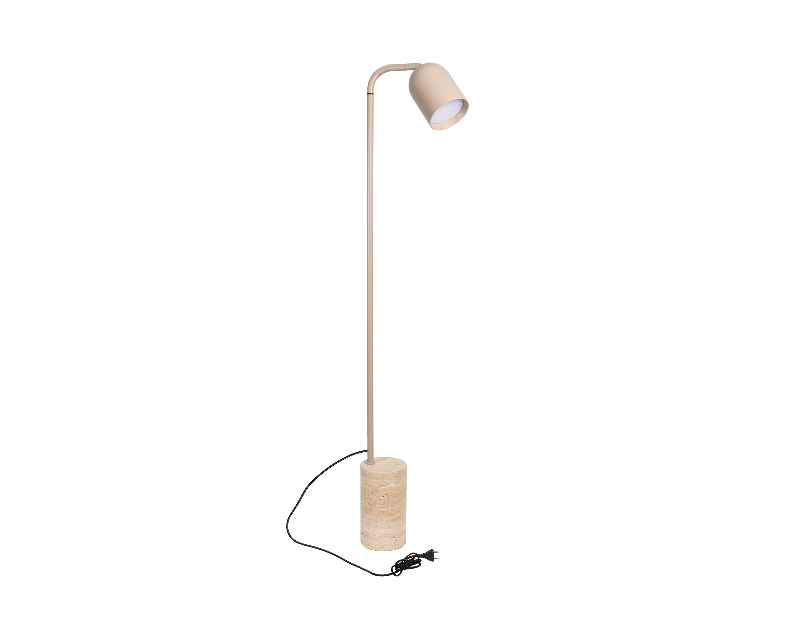 Светильник SP-MASON-FLOOR-R143-6W Warm3200-MIX (BG, 120 deg, 230V) (Arlight, IP20, Травертин, 5 лет)