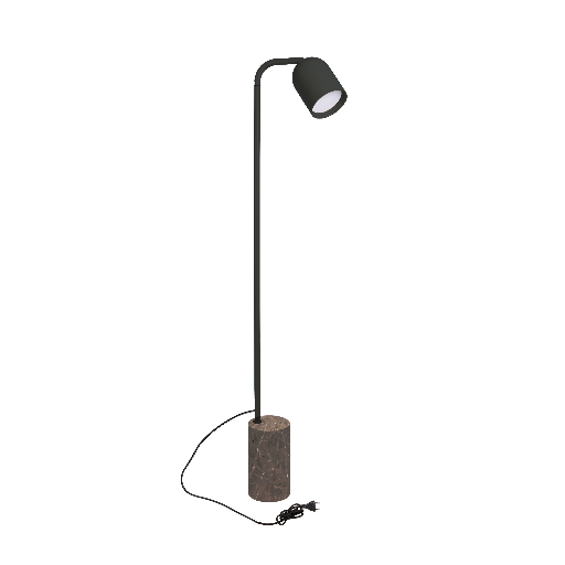 Светильник SP-MASON-FLOOR-R143-6W Warm3200-MIX (CF, 120 deg, 230V) (Arlight, IP20, Мрамор, 5 лет) 060783