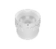 Насадка с изменяемым углом LGD-ARTIFACT-ZOOMLENS-R65 (WH, 10-50 deg) (Arlight, Металл)