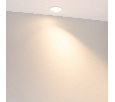 Светильник MS-ARADO-BUILT-R65-9W Warm2700 (WH-WH, 55 deg, 230V) (Arlight, IP20 Металл, 5 лет)