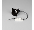 Светильник MS-FLOW-BUILT-S85x85-12W Warm3000 (BK, 15 deg, 230V) (Arlight, IP20 Металл, 5 лет)