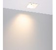 Светильник MS-FLOW-BUILT-S85x85-6W Warm3000 (WH, 38 deg, 230V) (Arlight, IP20 Металл, 5 лет)