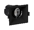 Светильник MS-FLOW-BUILT-S85x85-12W Warm3000 (BK, 38 deg, 230V) (Arlight, IP20 Металл, 5 лет)