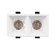 Светильник MS-FLOW-BUILT-S157x85-2x6W Warm3000 (WH, 38 deg, 230V) (Arlight, IP20 Металл, 5 лет)