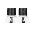 Светильник MS-FLOW-BUILT-S157x85-2x6W Day4000 (WH, 55 deg, 230V) (Arlight, IP20 Металл, 5 лет)