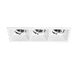 Светильник MS-FLOW-BUILT-S230x85-3x6W Day4000 (WH, 38 deg, 230V) (Arlight, IP20 Металл, 5 лет)