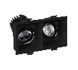 Светильник MS-FLOW-BUILT-S157x85-2x6W Day4000 (BK, 15 deg, 230V) (Arlight, IP20 Металл, 5 лет)