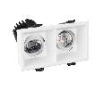 Светильник MS-FLOW-BUILT-S157x85-2x12W Day4000 (WH, 38 deg, DALI2, 230V) (Arlight, IP20 Металл, 5 лет)