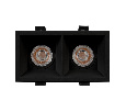 Светильник MS-FLOW-BUILT-S157x85-2x6W Warm3000 (BK, 55 deg, 230V) (Arlight, IP20 Металл, 5 лет)