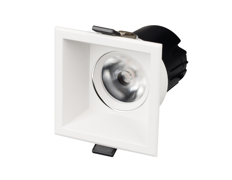 Светильник MS-FLOW-BUILT-S85x85-12W Day4000 (WH, 38 deg, 230V) (Arlight, IP20 Металл, 5 лет)