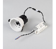 Светильник MS-FLOW-BUILT-R85-12W Day4000 (WH, 15 deg, 230V) (Arlight, IP20 Металл, 5 лет)