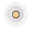 Светильник MS-ARADO-TRIMLESS-R75-12W Warm2700 (WH-WH, 55 deg, 230V) (Arlight, IP20 Металл, 5 лет)