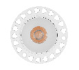 Светильник MS-ARADO-TRIMLESS-R65-9W Warm2700 (WH-WH, 24 deg, 230V) (Arlight, IP20 Металл, 5 лет)