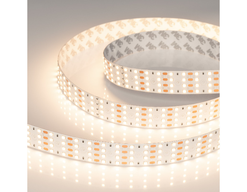 Лента UL-A320-24mm 24V Warm3000 (10 W/m, IP20, 3m) (Arlight, 7 лет)