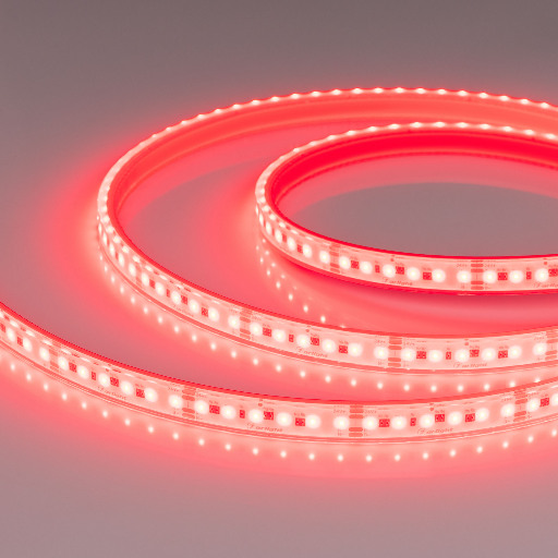 Лента герметичная DOT-PFS-X120-12mm 24V RGB (14 W/m, IP68, 5m) (Arlight, 5 лет) 058096