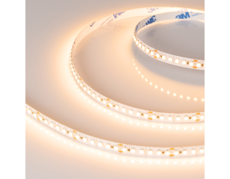 Лента UL-A180-8mm 24V Warm2700 (14.4 W/m, IP20, 5m) (Arlight, 7 лет)