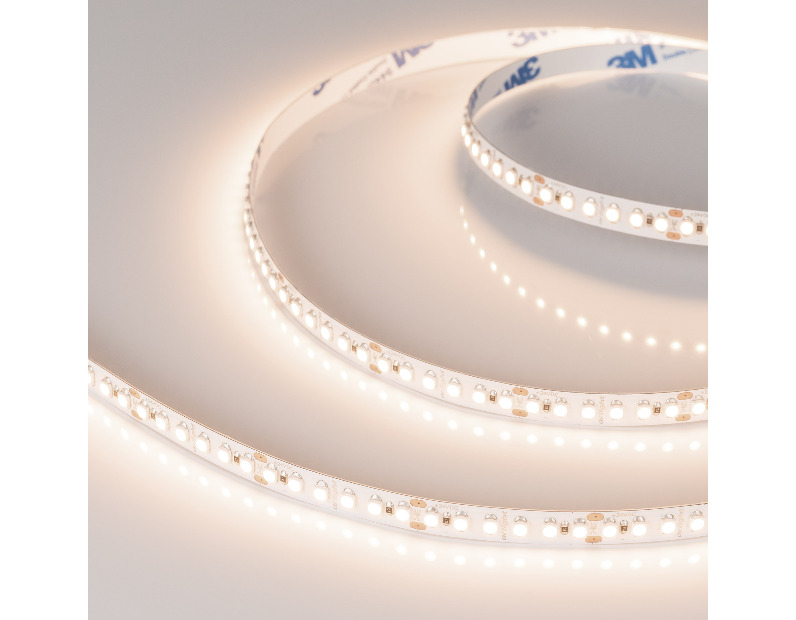 Лента UL-A180-8mm 24V Warm3500 (14.4 W/m, IP20, 5m) (Arlight, Открытый)