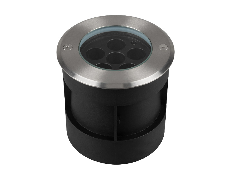 Светильник LTD-DAFNA-GROUND-R130-11W Warm3000 (SL, 10 deg, 230V) (Arlight, IP67 Металл, 5 лет)