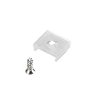 Держатель ARL-WAVE-16x15mm-CLIP-P CLEAR (Arlight, Пластик)