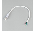 Коннектор питания ARL-WAVE-1615-CON-POWER-FEMALE-4PIN-WHT (Arlight, IP67 Пластик, 3 года)