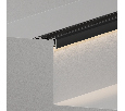 Профиль STAIR-W60-2000 ANOD BLACK (Arlight, Алюминий)