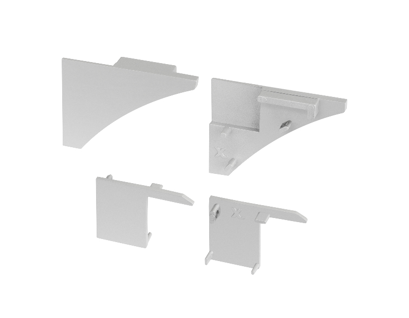 Комплект заглушек SHELF-600 (Arlight, Металл)