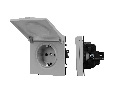 Механизм розетки влагозащищённый SCT-NOBE-MCP-SFPL-IS (230V, 16A) (Arlight, -)