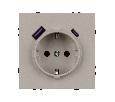 Механизм розетки с USB зарядкой SCT-NOBE-MUAC-SFPL-CA (230V, 16A) (Arlight, -)