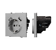Механизм розетки с USB зарядкой SCT-NOBE-MUAA-SFPL-IS (230V, 16A)  (Arlight, -)