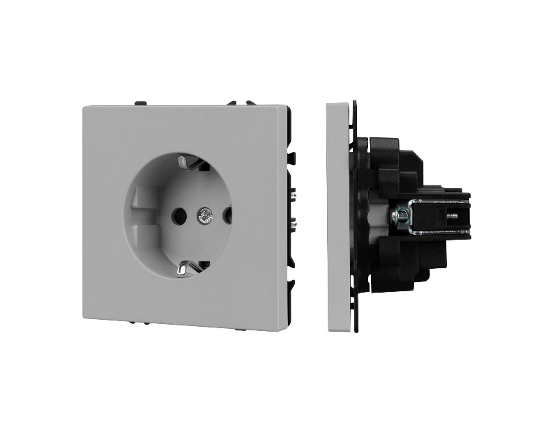 Механизм электрической розетки SCT-NOBE-MEU1-SFPL-IS (230V, 16A) (Arlight, -)