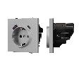 Механизм розетки с USB зарядкой SCT-NOBE-MUAC-SFPL-IS (230V, 16A) (Arlight, -)