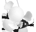 Люстра подвесная Ceramo BW Lightstar 799097