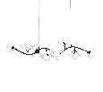 Люстра подвесная Ceramo BW Lightstar 799087