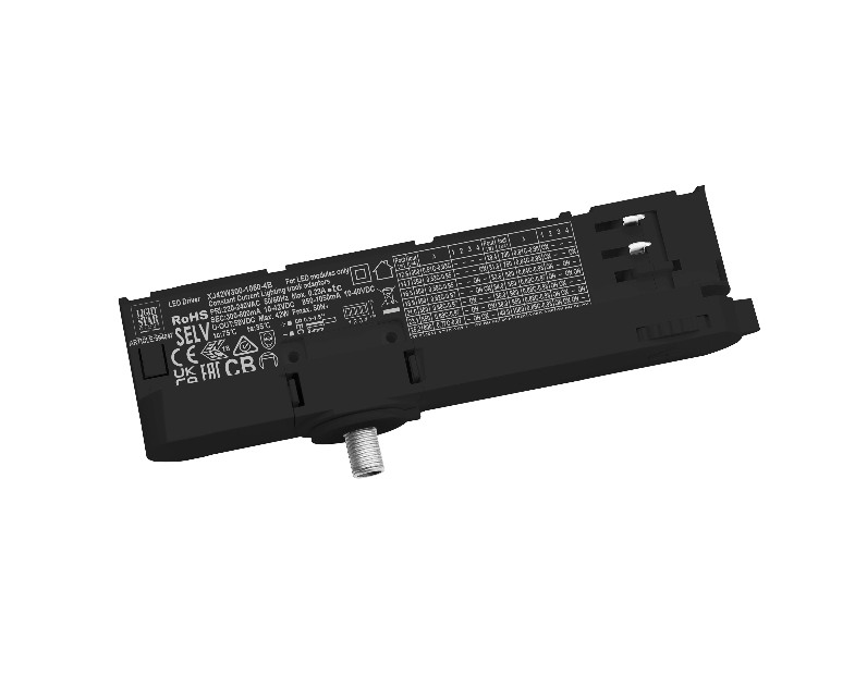 Адаптер с драйвером с DIP-switch для трековой системы QUATTRO Quattro Lightstar 594047