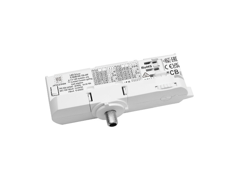 Адаптер с драйвером с DIP-switch для трековой системы QUATTRO Quattro Lightstar 594036