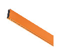 Шинопровод гибкий 48V 10м оранжевый Due Hermes Lightstar 510103
