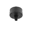 Чаша потолочная накладная Ø50 д/подвода питания 510117 на 48В черная Due Hermes Lightstar 510017