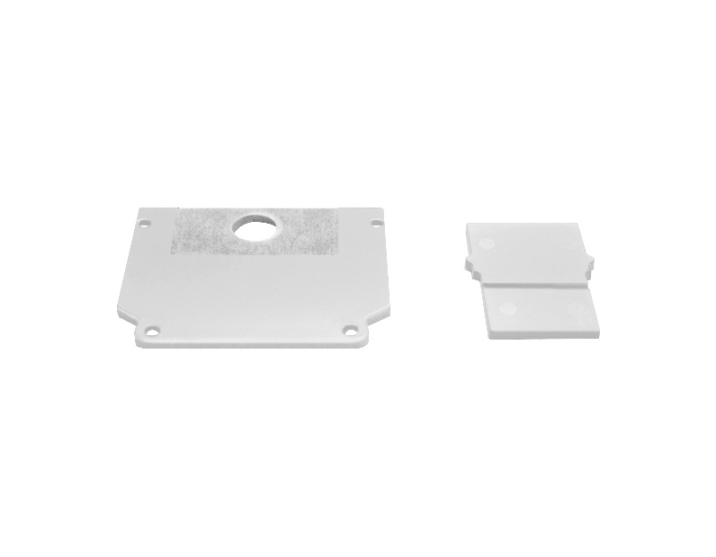 Комплект торцевых заглушек 2шт для 509426/509436 в натяжной потолок  Uno Pro Lightstar 509466