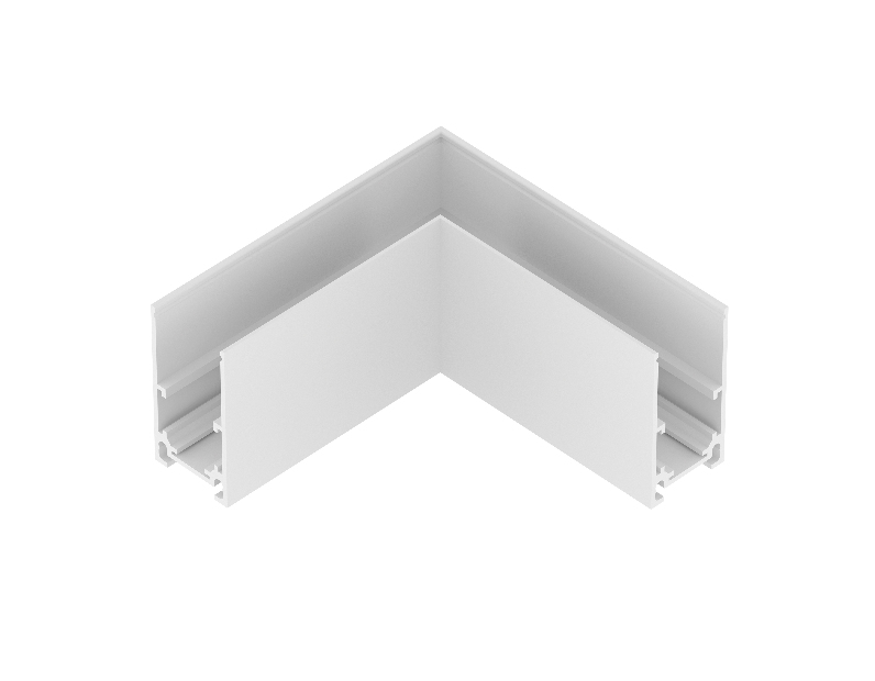 Соединитель угловой горизонтальный для трека 509226 Uno Lightstar 509126