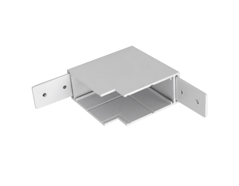 Соединитель PRO L-образный вертикальный Teta Lightstar 505136-ALU