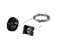 Подвес стандартный тип D треку 5040xx-(F)/(R) 1,5 м Quattro Lightstar 504177-FR1