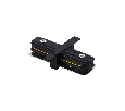 Соединитель малый прямой однофазный для встраиваемых треков Barra Lightstar 501107