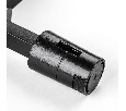Светильник линейный 48V 18W 4000K 110° черный Due Hermes Lightstar 270347